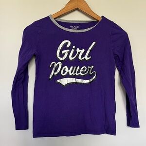 Place Girl Power Graphic Tee Large (10/12)